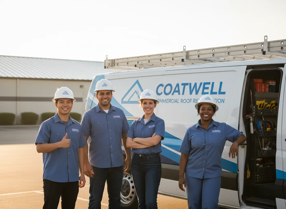 Commercial roof coating company in Richland, NJ